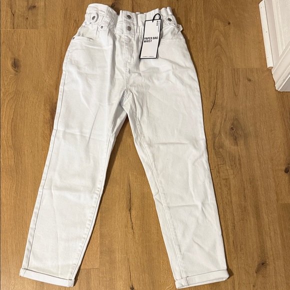 Almost Famous Pants - Almost Famous White Track Pants